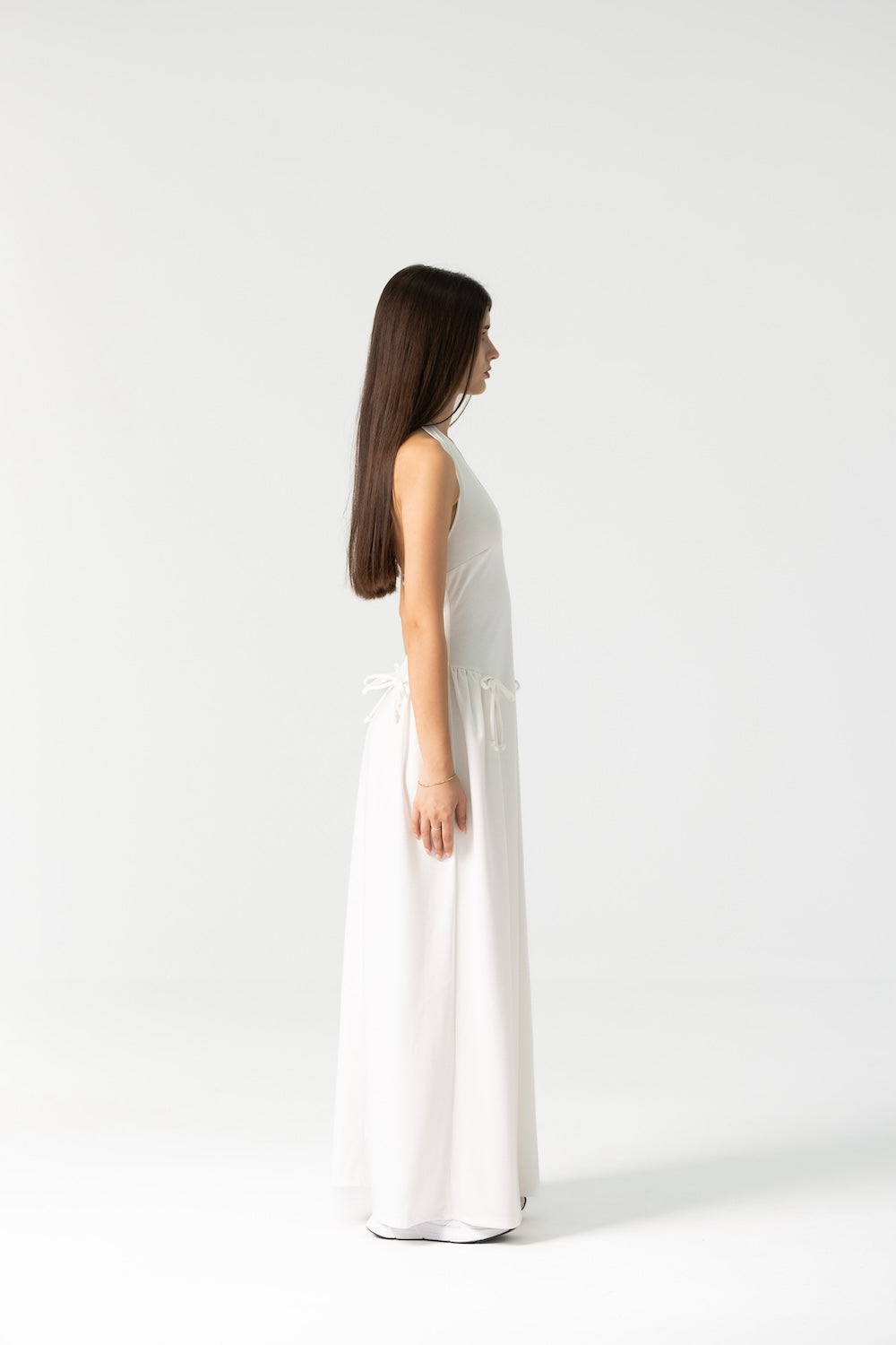 Ame Long Maxi Dress in White