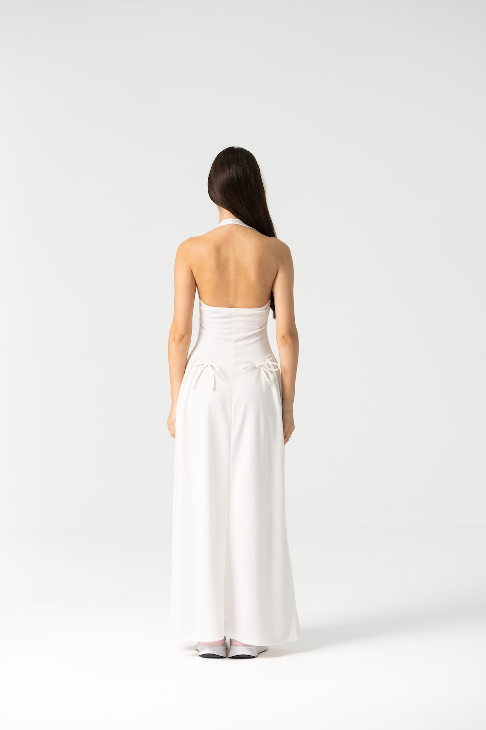 Ame Long Maxi Dress in White