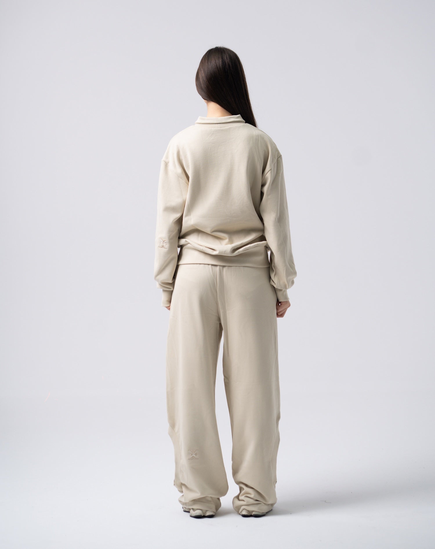 Eclips Pants Set in Beige
