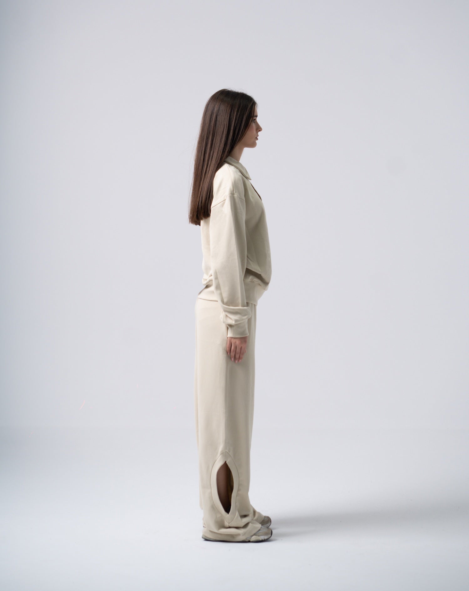Eclips Pants Set in Beige