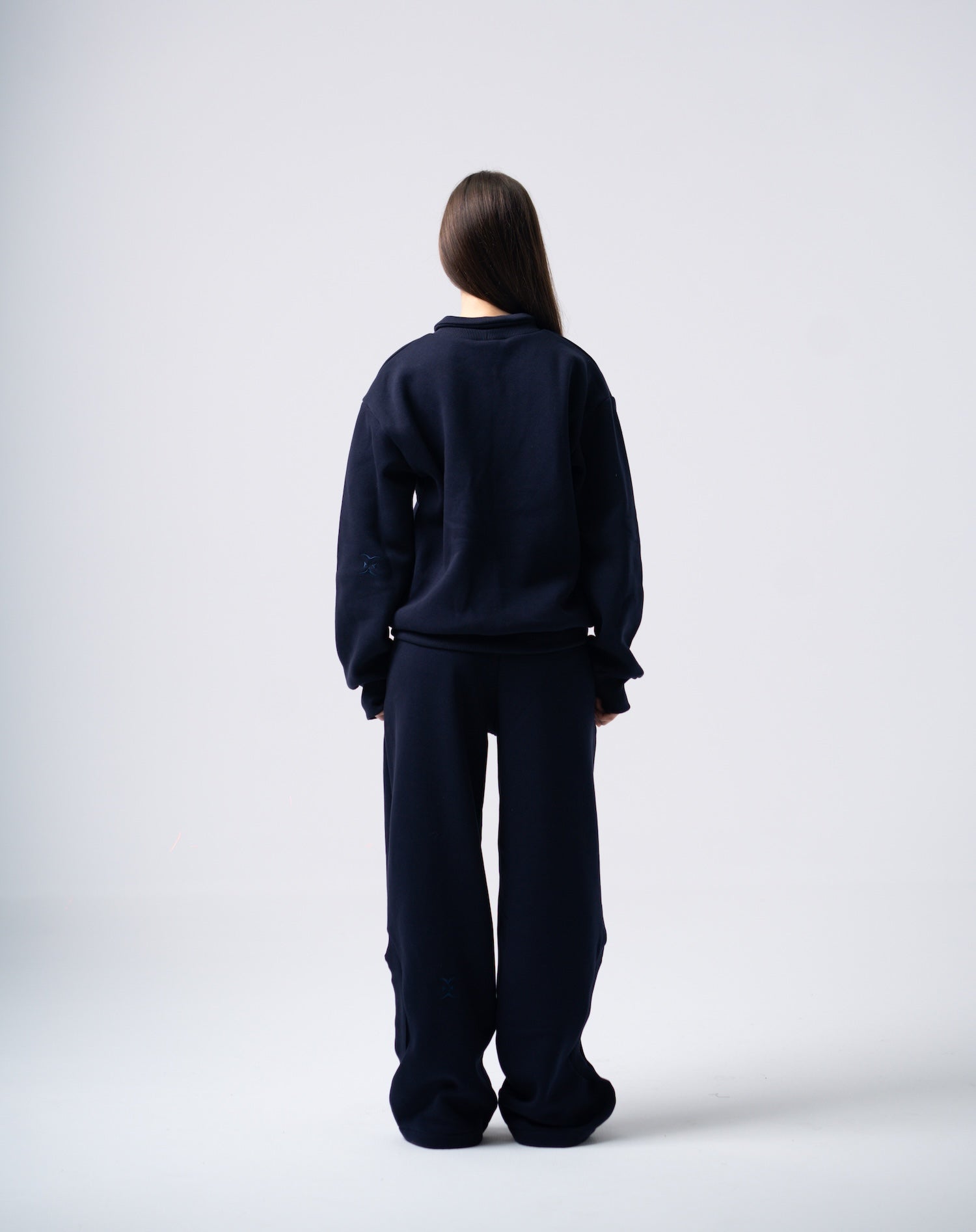 Eclips Pants Set in Dark Blue