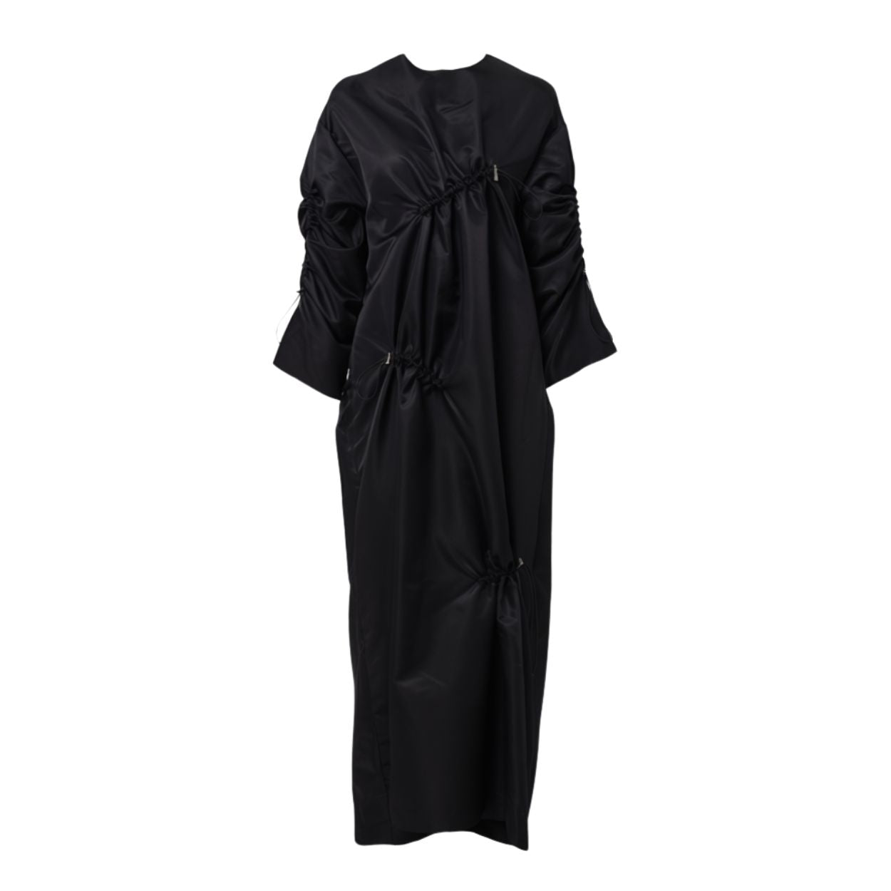 parachute midi dress Nixie Parachute Black Dress – ENXHALINE