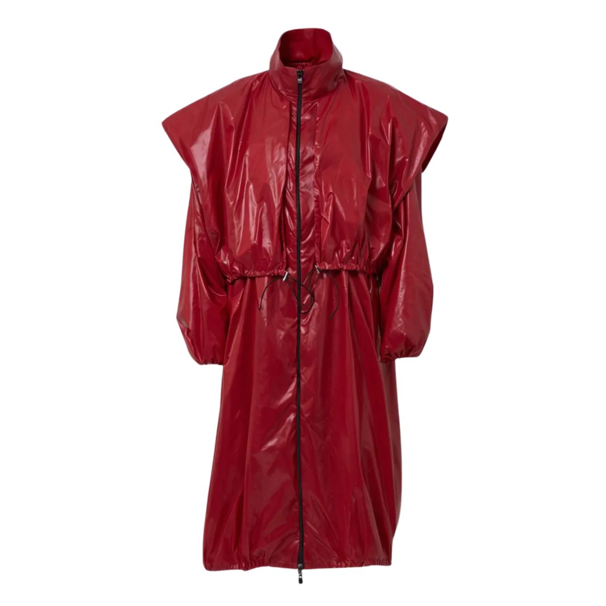 Ara Parachute Red Rain Coat
