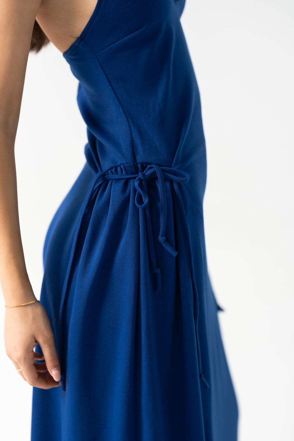 Ame Long Maxi Dress in Royal Blue