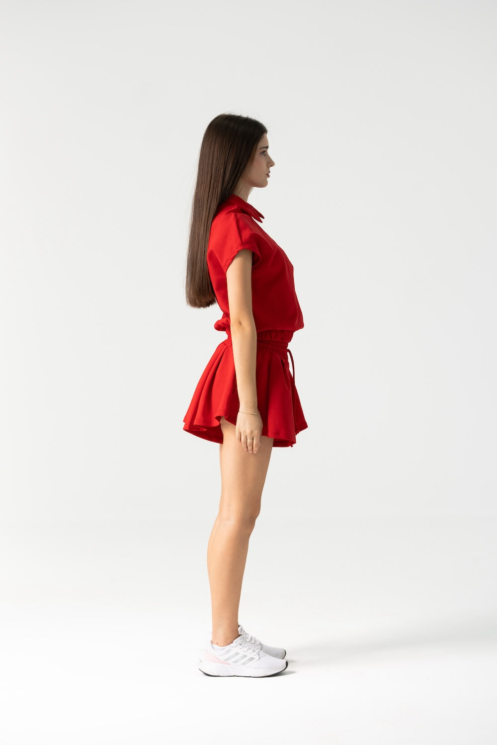 Dax Tennis Set with Skort Red