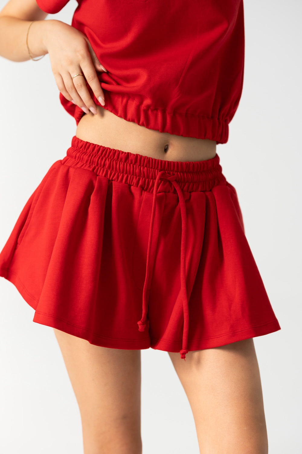 Dax Tennis Set with Skort Red