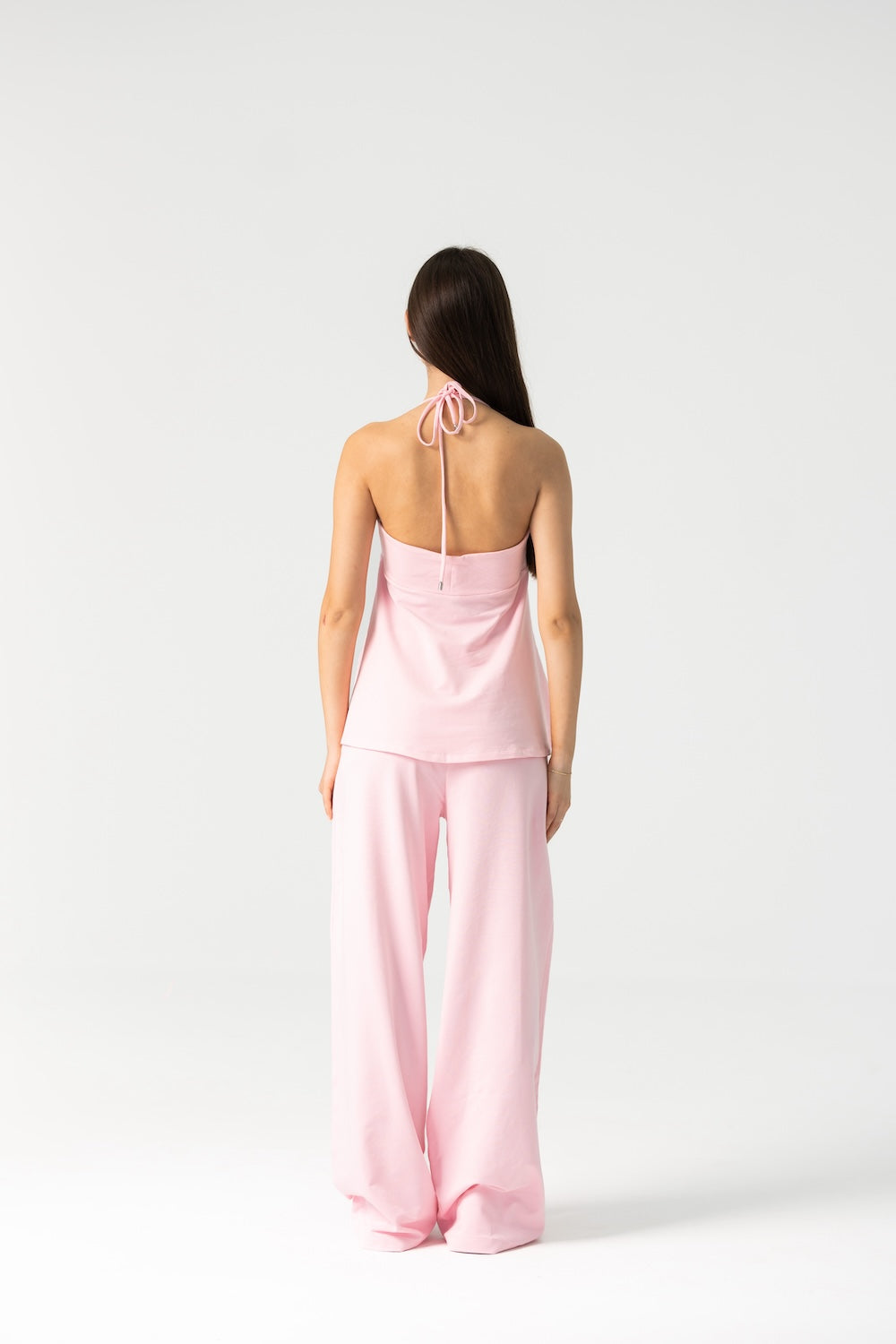 Lily Pants Set in Pastel Pink