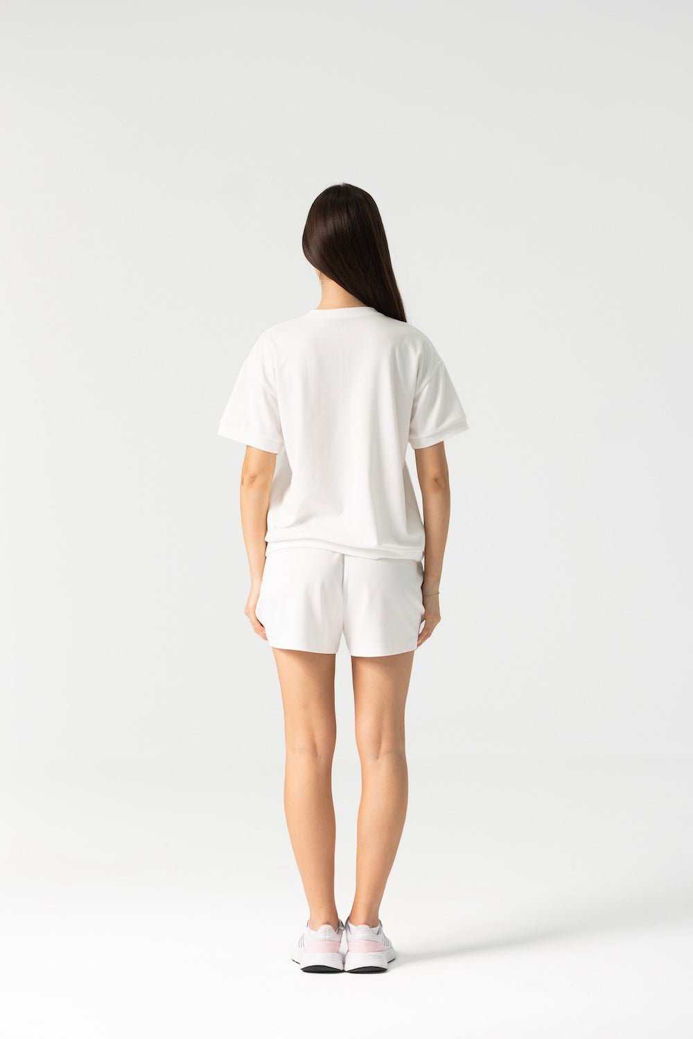 Sol Short Pant Set in White