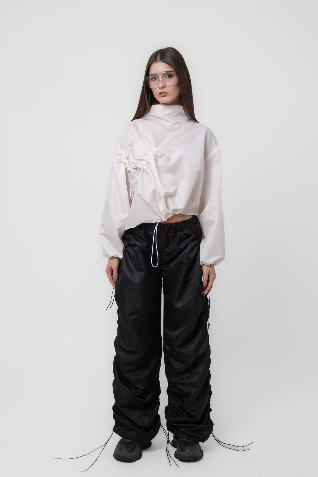 Merle Parachute Black Pants