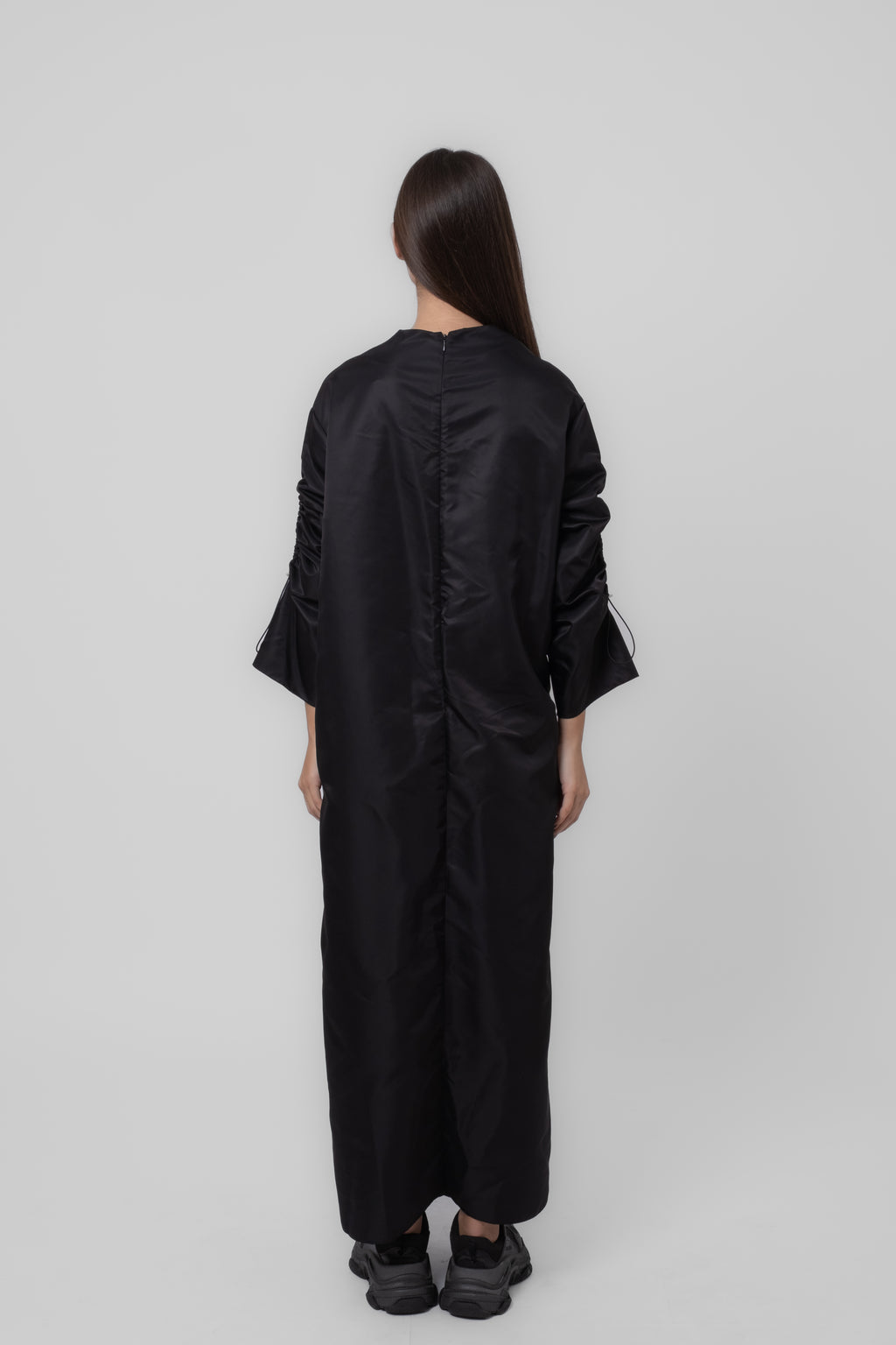 Nixie Parachute Black Dress