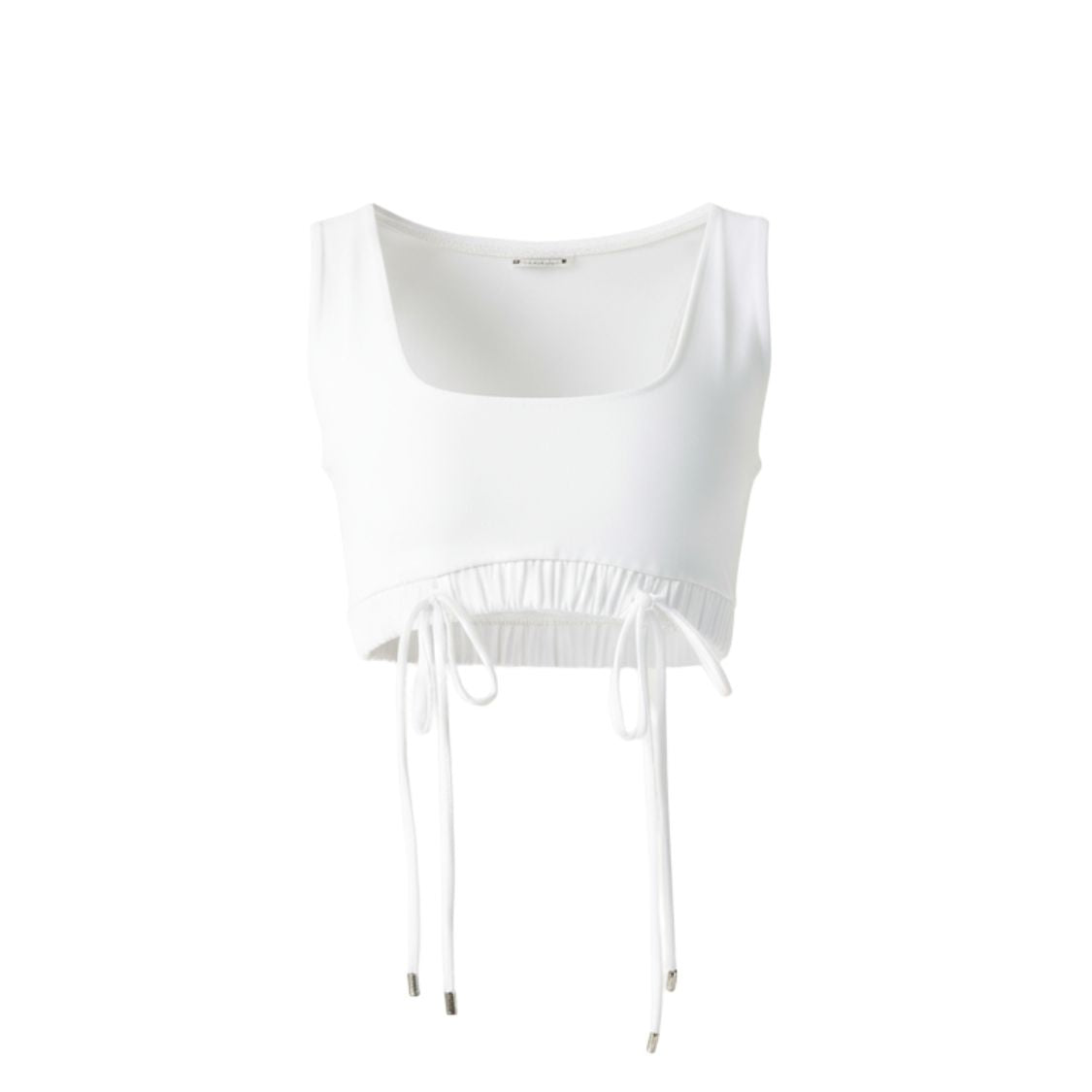 Amiel Crop Top  in White