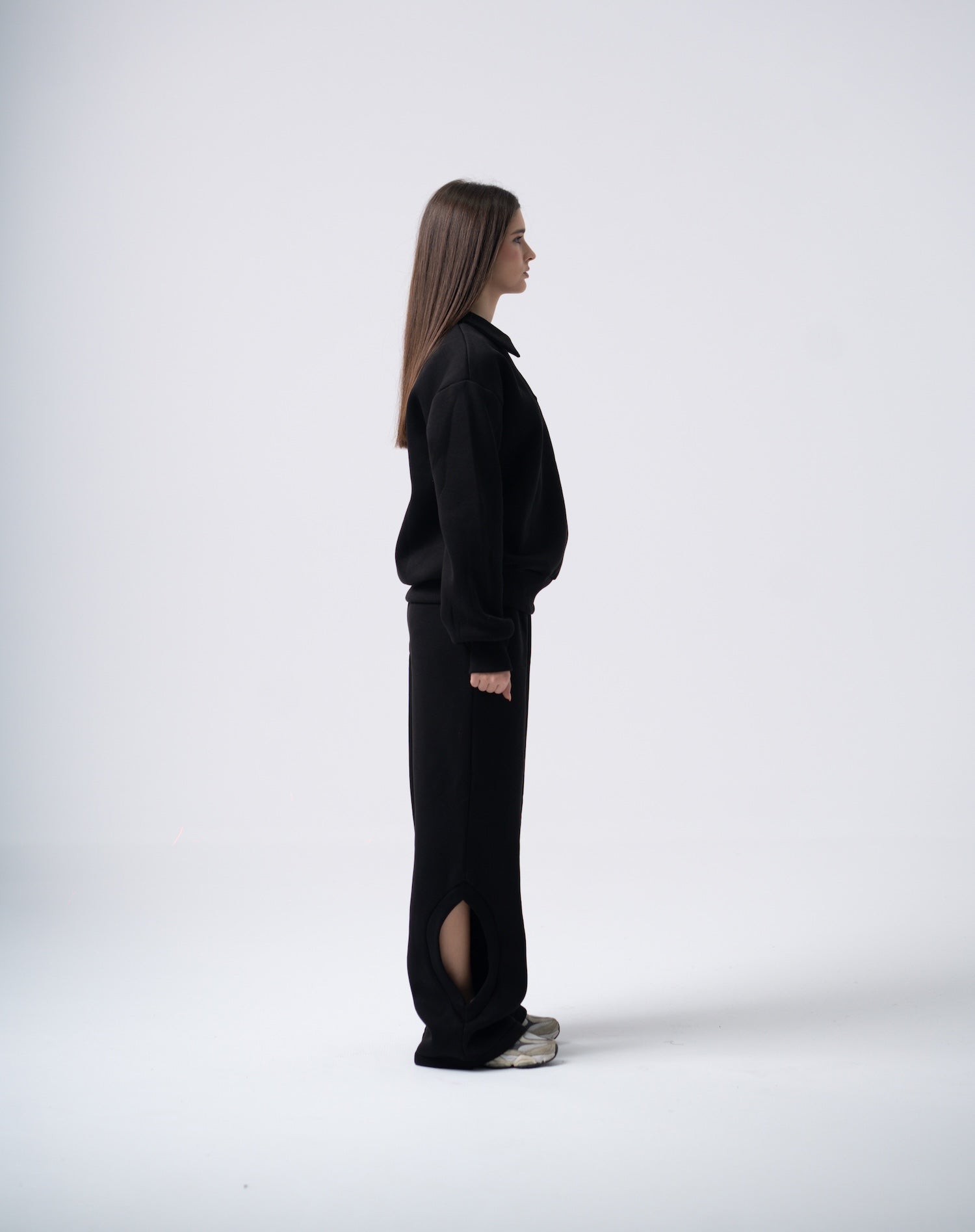 Eclips Pants Set in Black