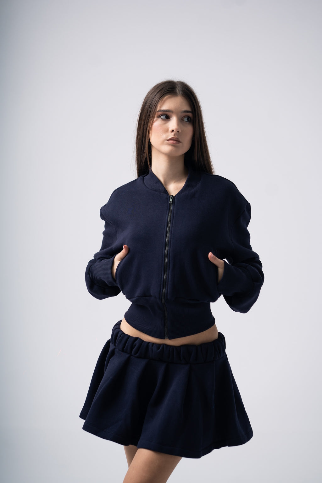 Inej Skirt Set In Dark Blue