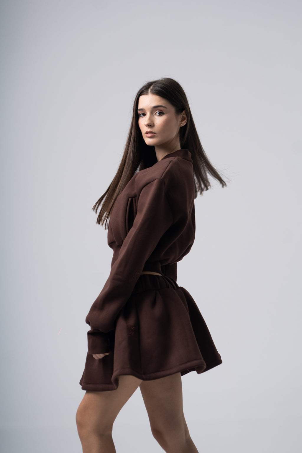 Inej Skirt Set In Brown