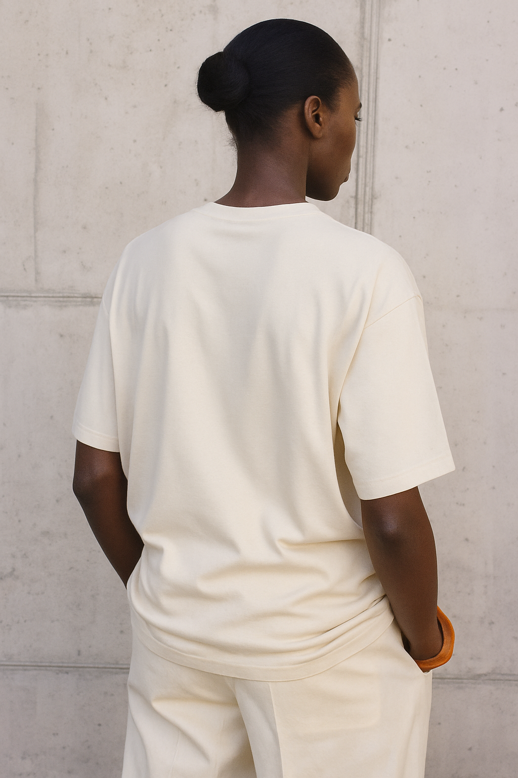 Milo Oversize T-Shirt Beige
