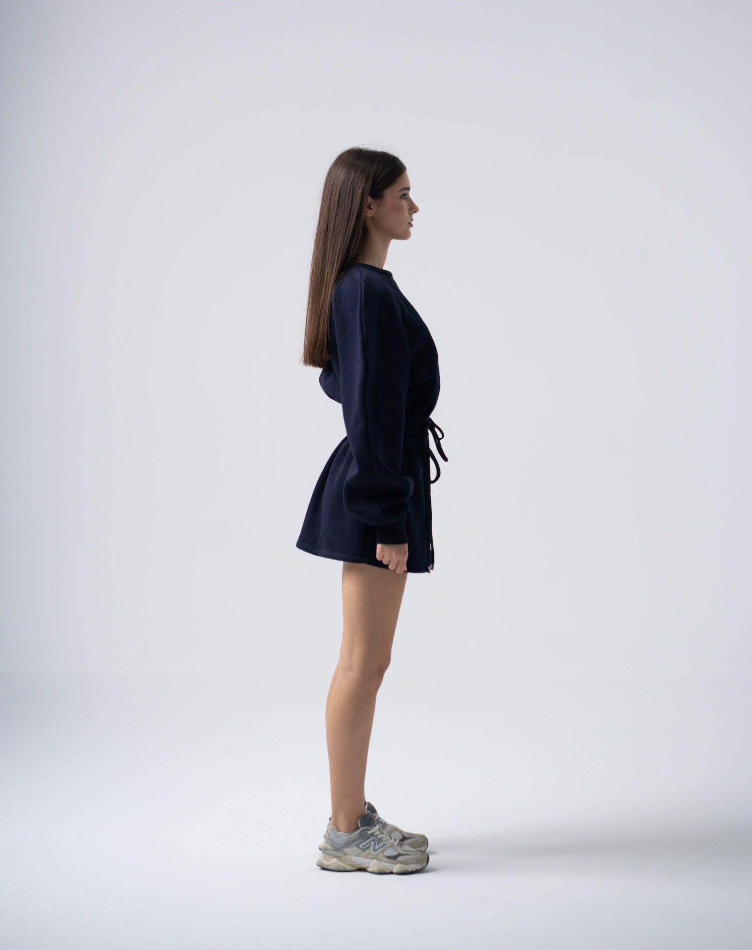 Mins Dress in Dark Blue