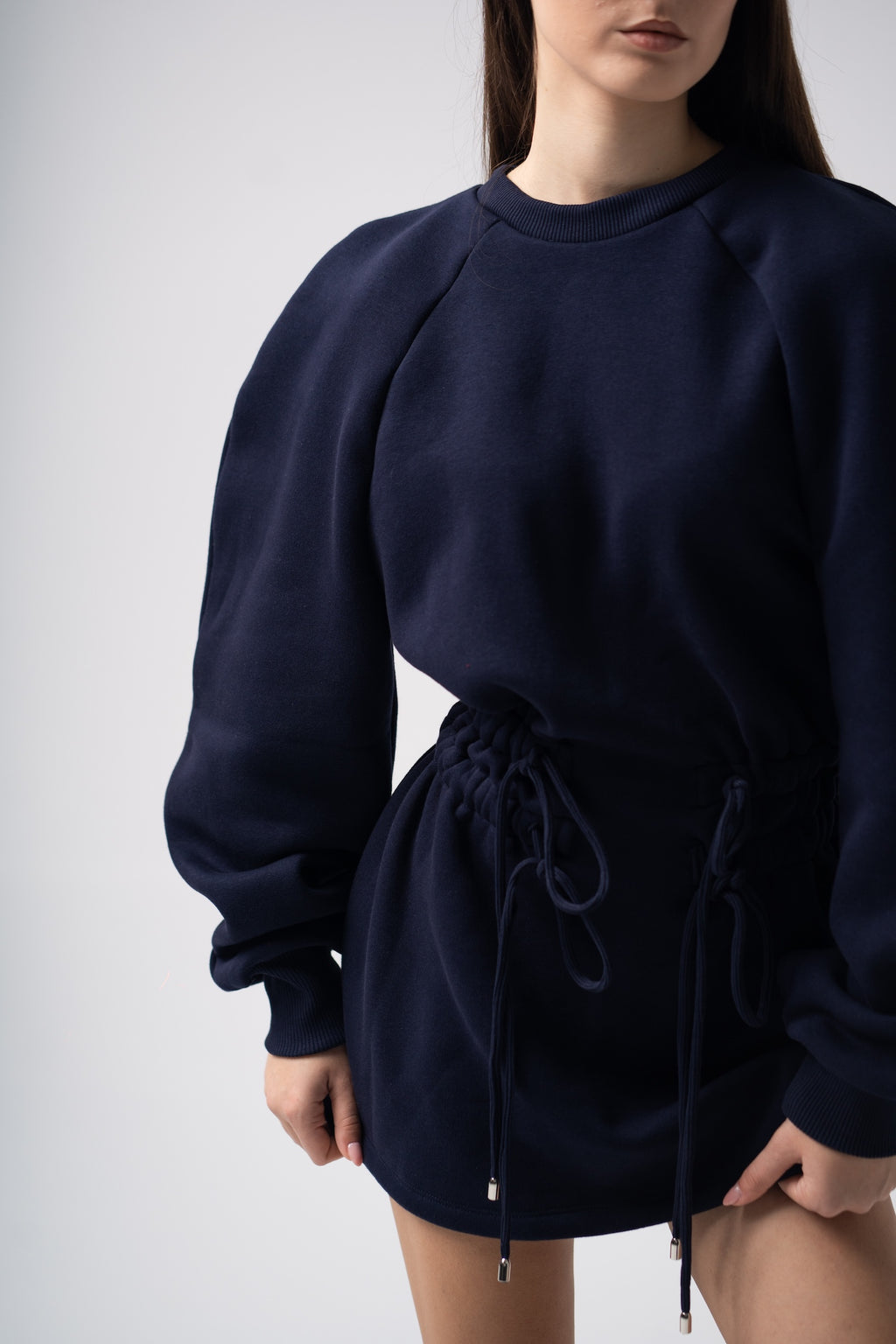 Mins Dress in Dark Blue