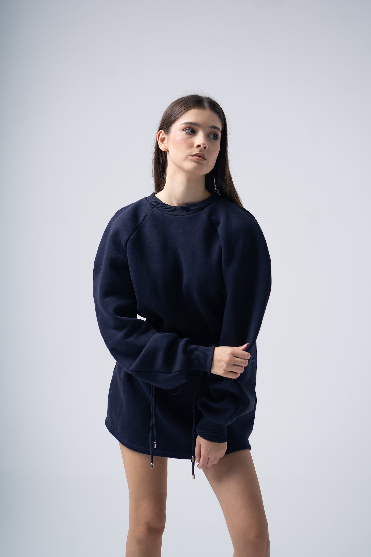 Mins Dress in Dark Blue