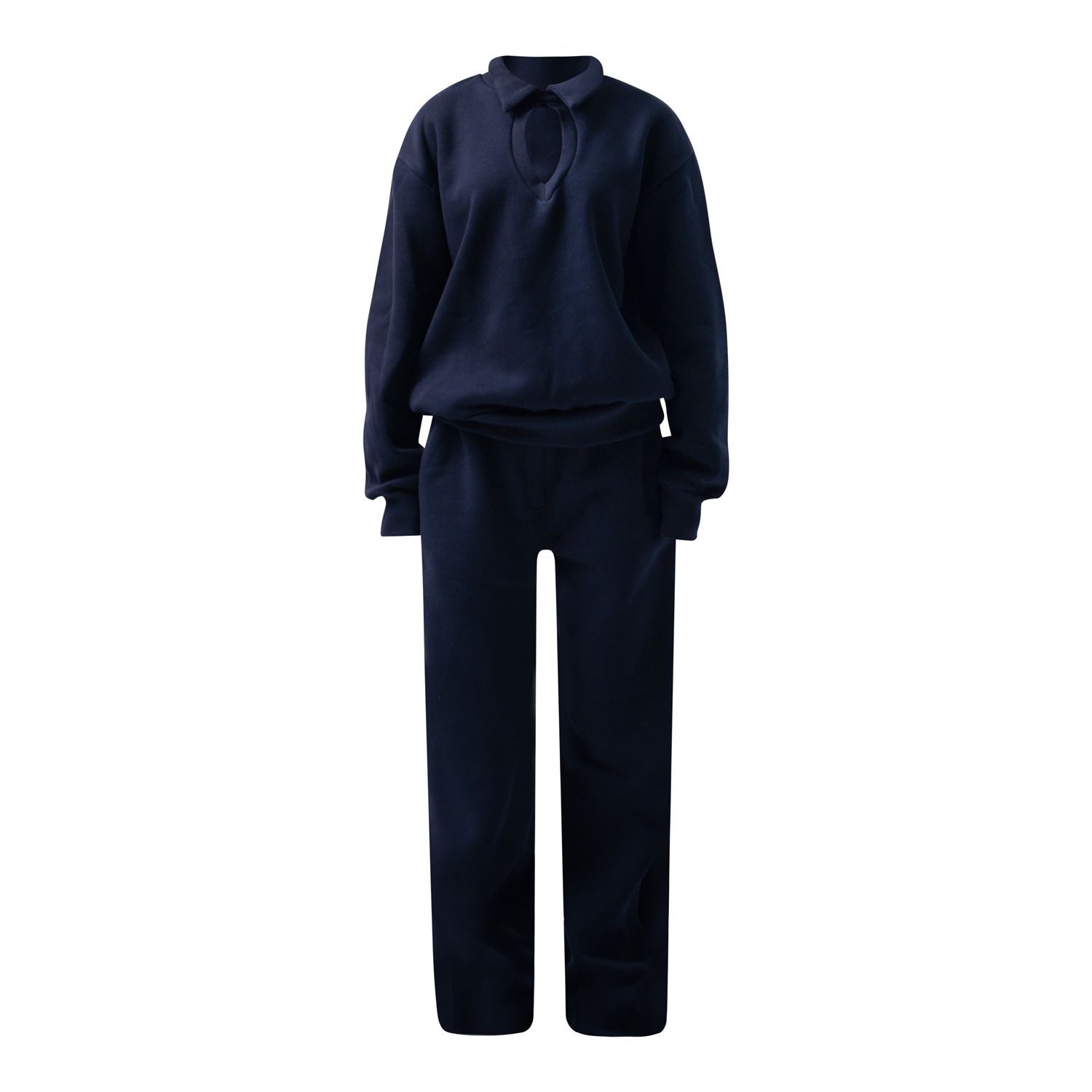 Eclips Pants Set in Dark Blue