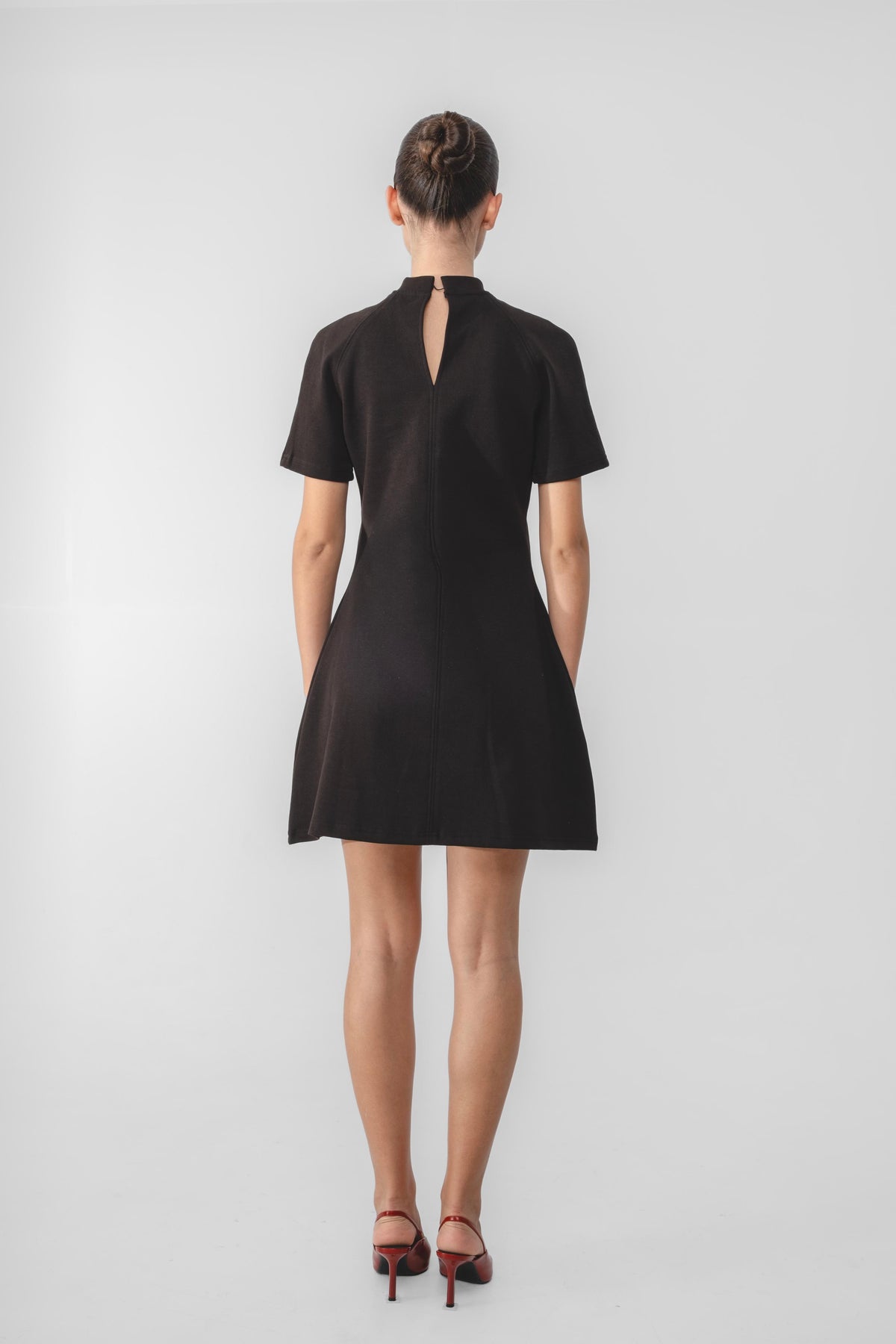Isra Black Dress