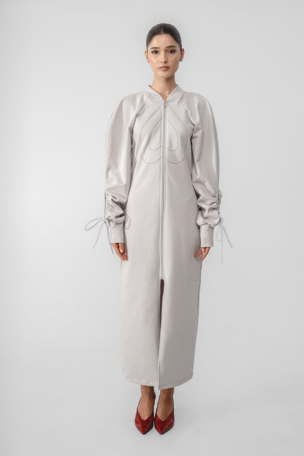 Huda Grey Dress
