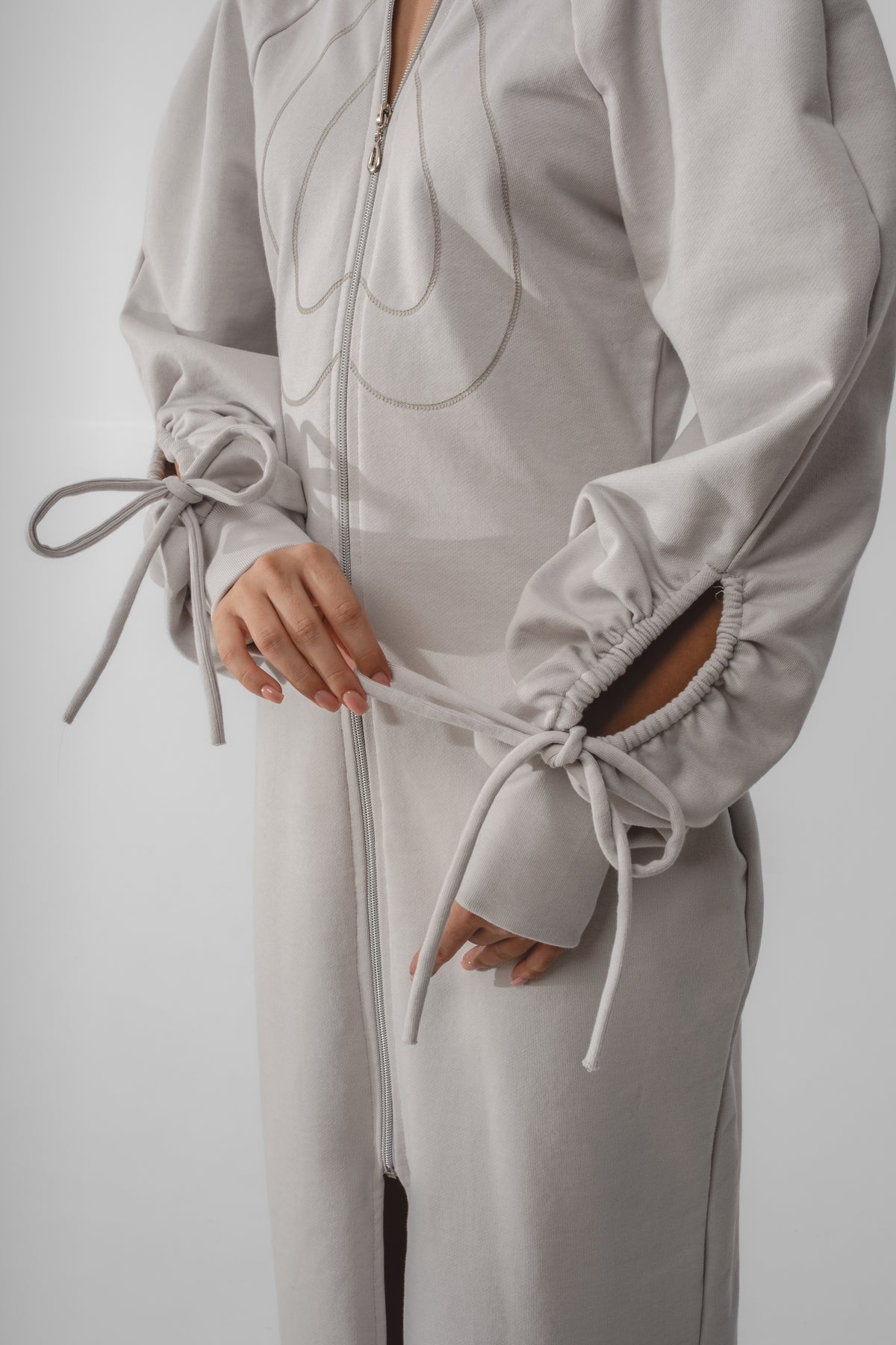 Huda Grey Dress