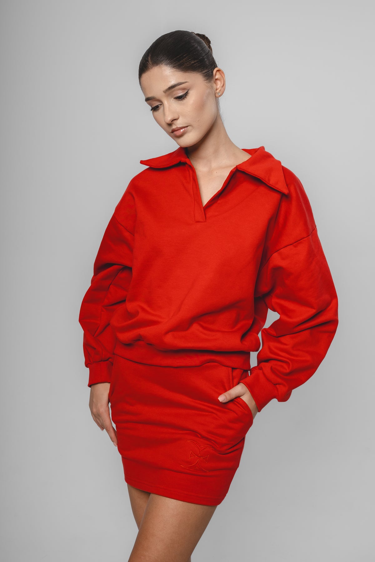 Zahra Red Set