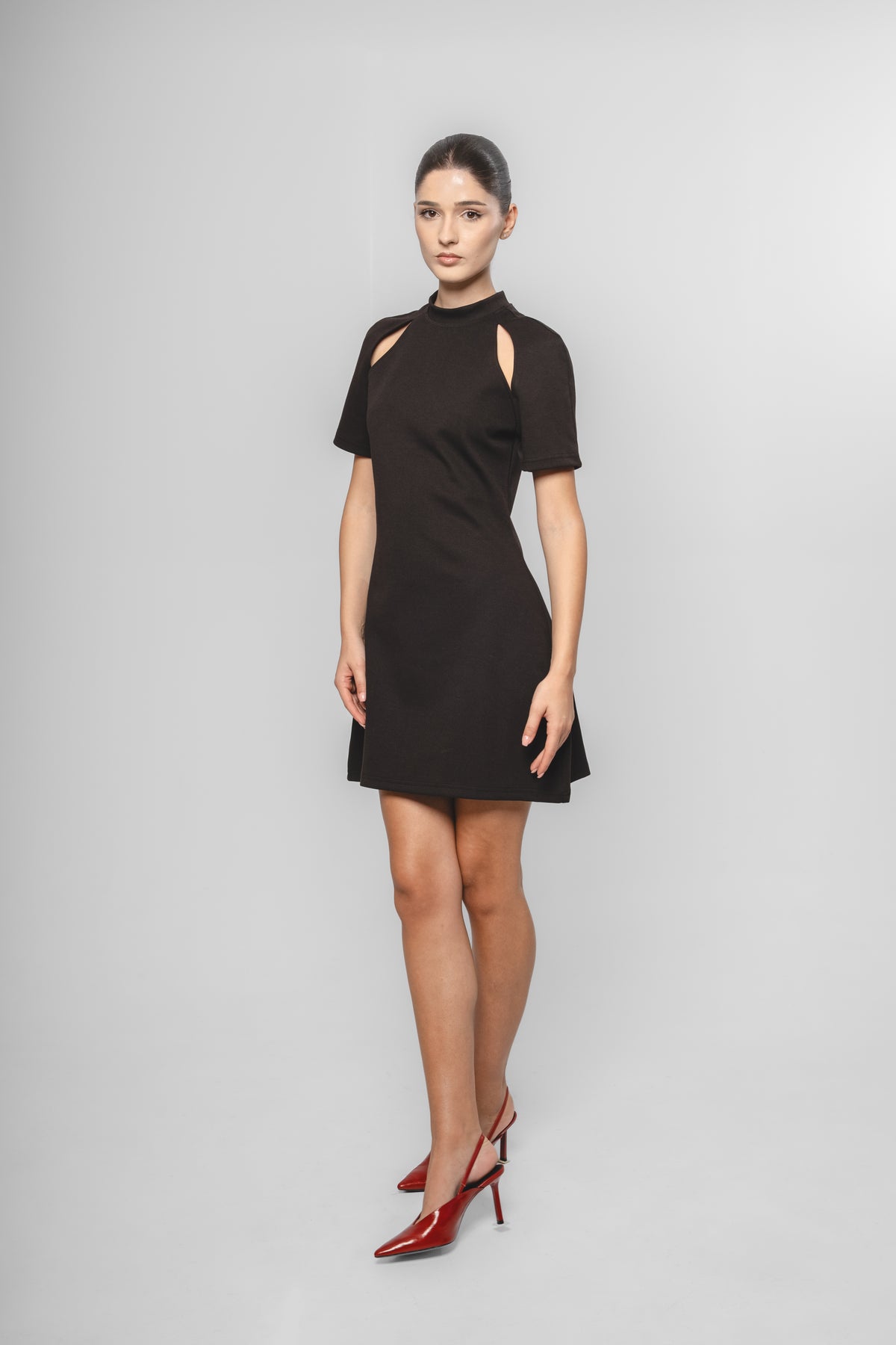 Isra Black Dress