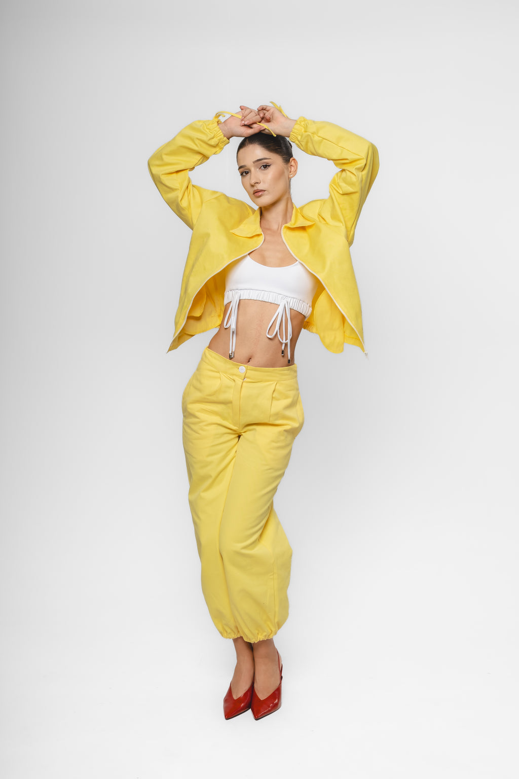 Lemon Peel Jacket Set