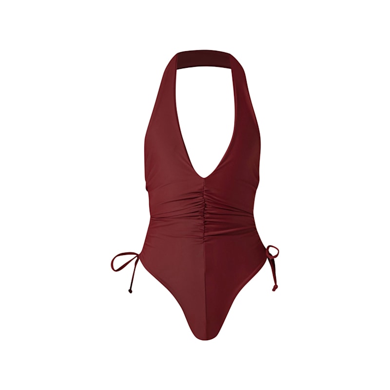 Mahalo One Piece Swimwear in Burgundy