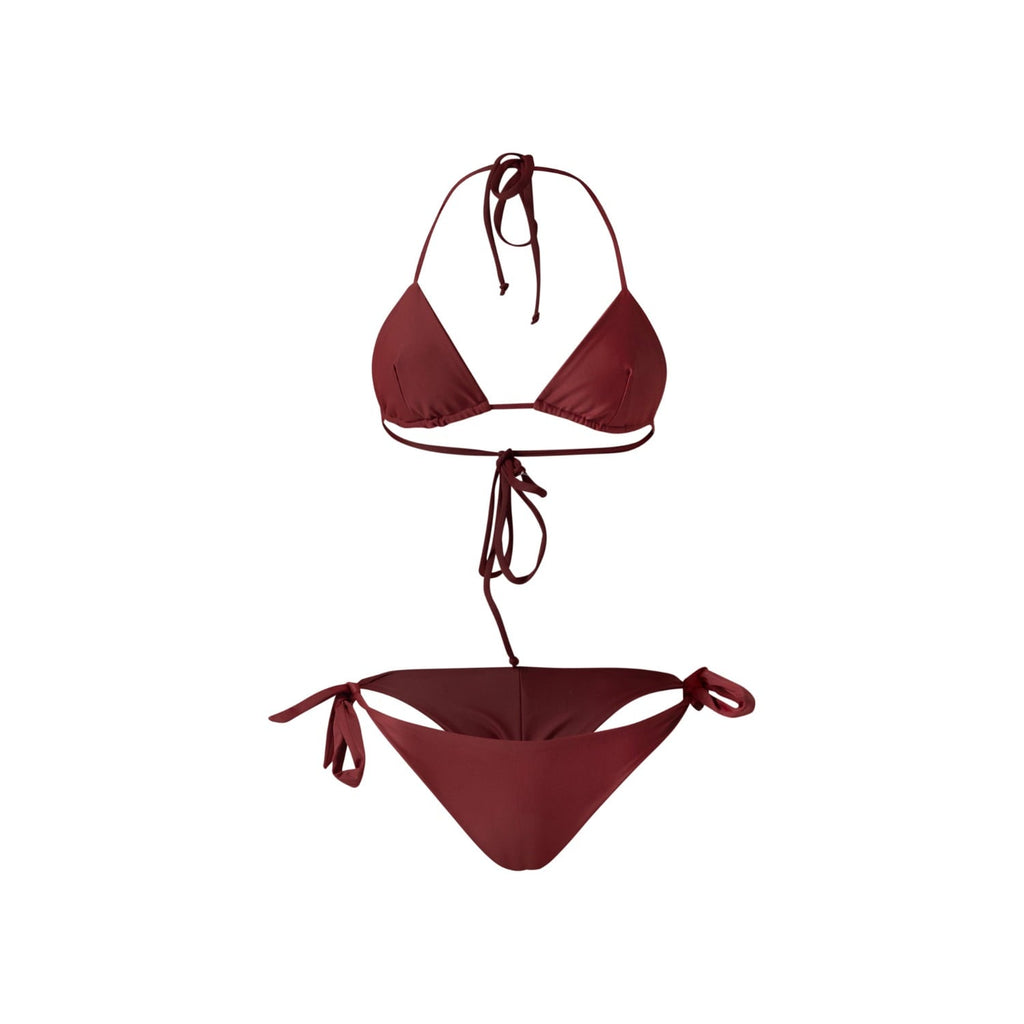 Zalea Bikini Set in Burgundy